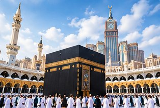 La Kaaba à La Mecque